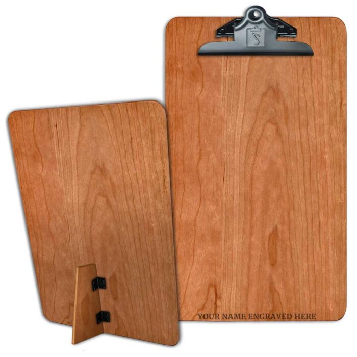 Free-Standing Legal Clipboards Handcrafted from Solid American Hardwood