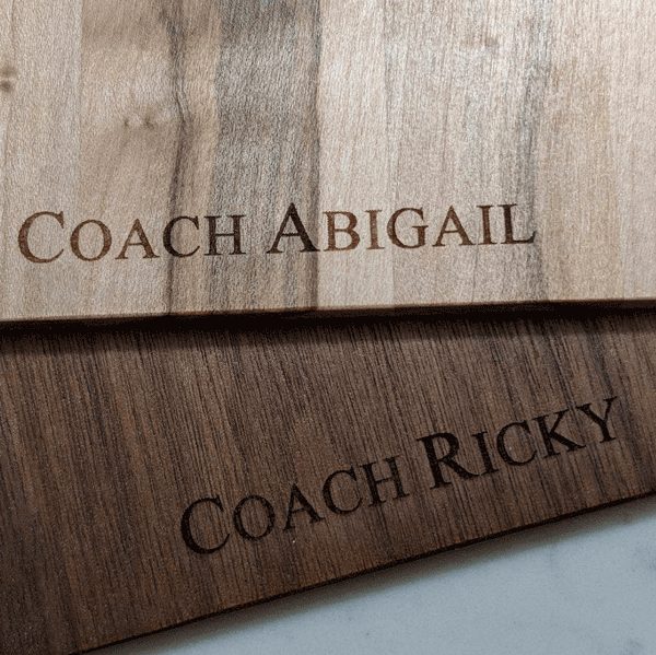 Personalized Clipboards: Give your Coach a Gift they will use year round