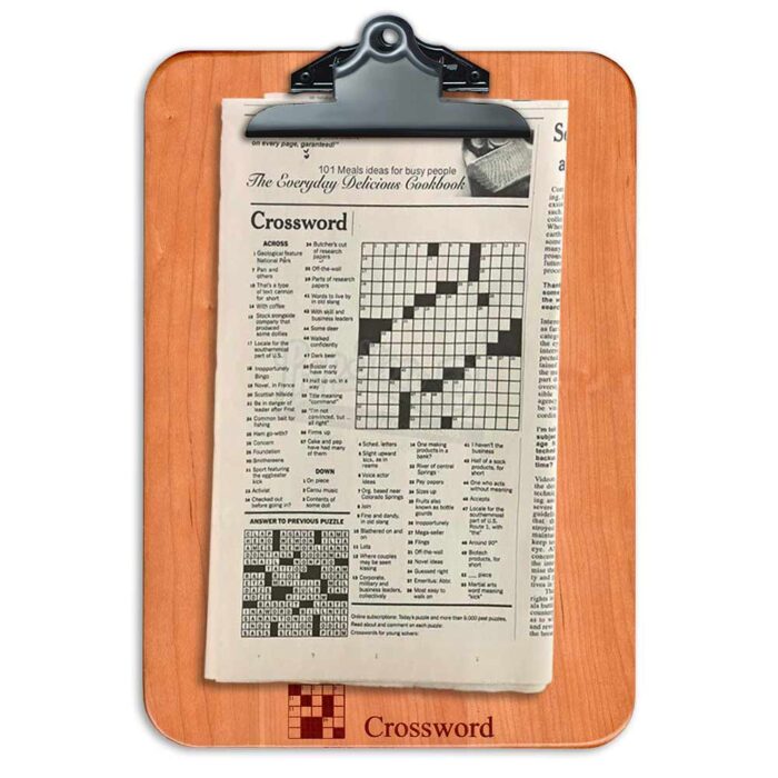 Winwood Designs Crossword and Game Score Keeper Clipboards
