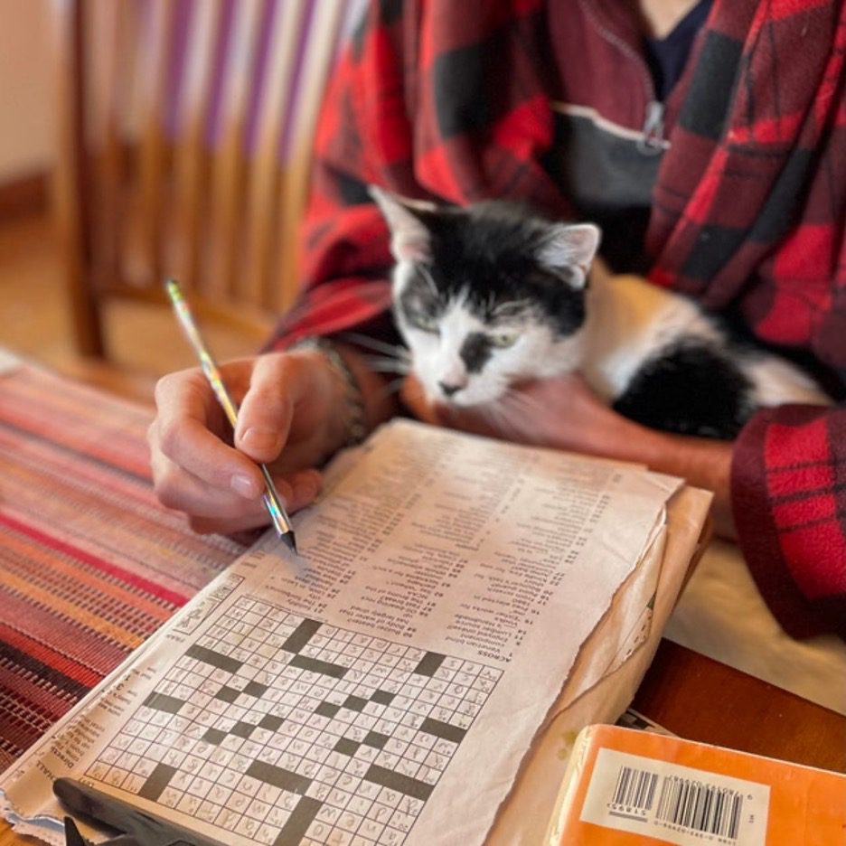 Personalized Wooden Crossword Clipboard - WinwoodDesigns.com