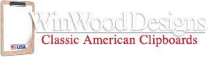 Winwood Designs Classic American Clipboards